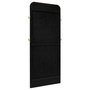 Arini Cane Weave Full Length Standing Floor Mirror Black - 224339