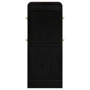 Arini Cane Weave Full Length Standing Floor Mirror Black - 224339