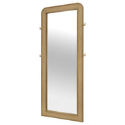 Arini Cane Weave Full Length Standing Floor Mirror Sand Wash - 224309
