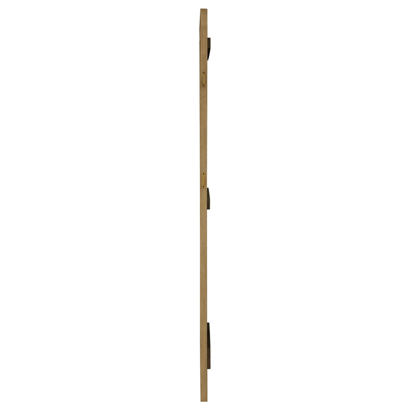 Arini Cane Weave Full Length Standing Floor Mirror Sand Wash - 224309