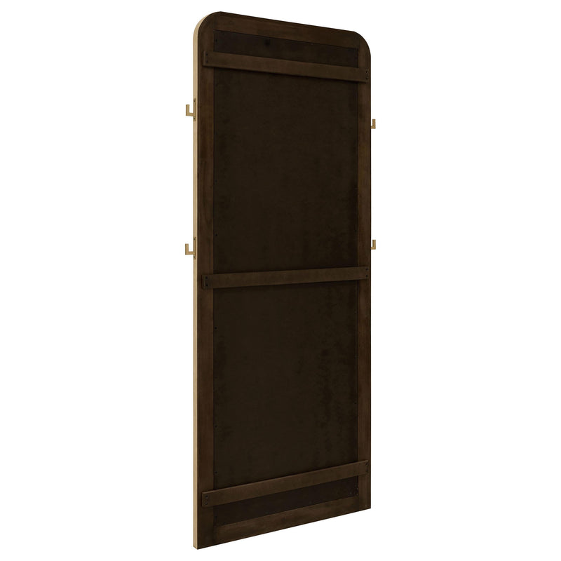 Arini Cane Weave Full Length Standing Floor Mirror Sand Wash - 224309