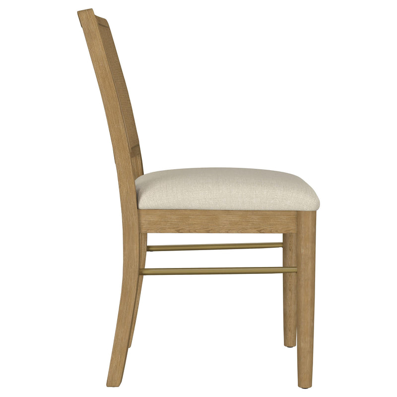 Arini Rattan Cane Dining Side Chair Sand Wash (Set of 2) - 108932SWD