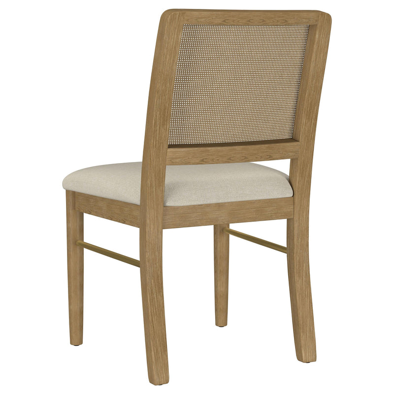 Arini Rattan Cane Dining Side Chair Sand Wash (Set of 2) - 108932SWD