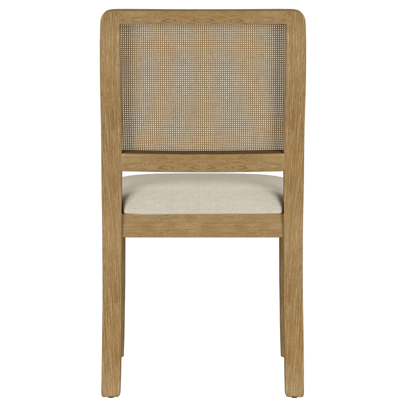 Arini Rattan Cane Dining Side Chair Sand Wash (Set of 2) - 108932SWD