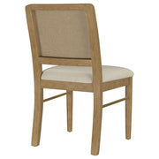 Arini Rattan Cane Dining Side Chair Sand Wash (Set of 2) - 108932SWD