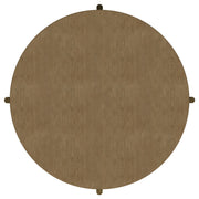 Arini Round Coffee Table With Storage Shelf Sand Wash - 706188