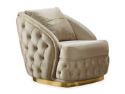 Arizona 28" Wide Tufted Armchair - Accent Chairs