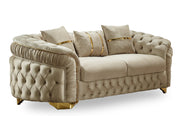 Arizona 80" Wide Tufted Loveseat - Loveseat