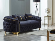 Arizona 80" Wide Tufted Loveseat - Loveseat