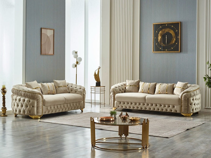 Arizona 80" Wide Tufted Loveseat - Loveseat