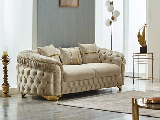 Arizona 80" Wide Tufted Loveseat - Loveseat