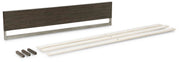 Arkenton King Panel Bed with Dresser in Grayish Brown - PKG014299