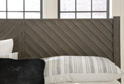 Arkenton King Panel Bed with Dresser in Grayish Brown - PKG014299