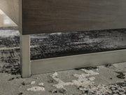 Arkenton King Panel Bed with Dresser in Grayish Brown - PKG014299