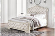 Arlendyne Antique White Upholstered Bedroom Set - Gate FurnitureBedroom Set