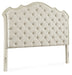 Arlendyne Antique White Upholstered Bedroom Set - Gate FurnitureBedroom Set