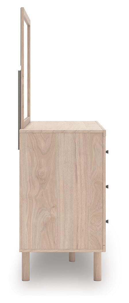 Arloster Full Panel Storage Bed, Dresser, Mirror and Nightstand - PCB1566B17