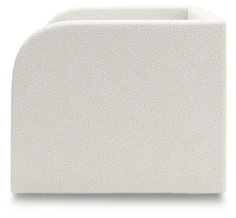 Arloster Tan/White Twin Upholstered Day Bed - PCB1566B8