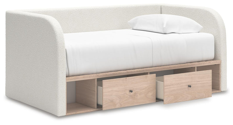 Arloster Twin Day Bed with Storage, Dresser and Nightstand - PCB1566B16
