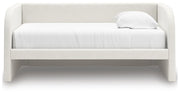 Arloster Twin Upholstered Day Bed, Dresser and Mirror - PCB1566B14