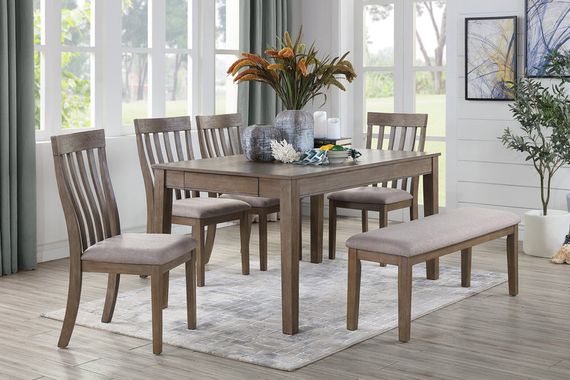 Armhurst Brown Dining Set - Lara FurnitureDining Room Set
