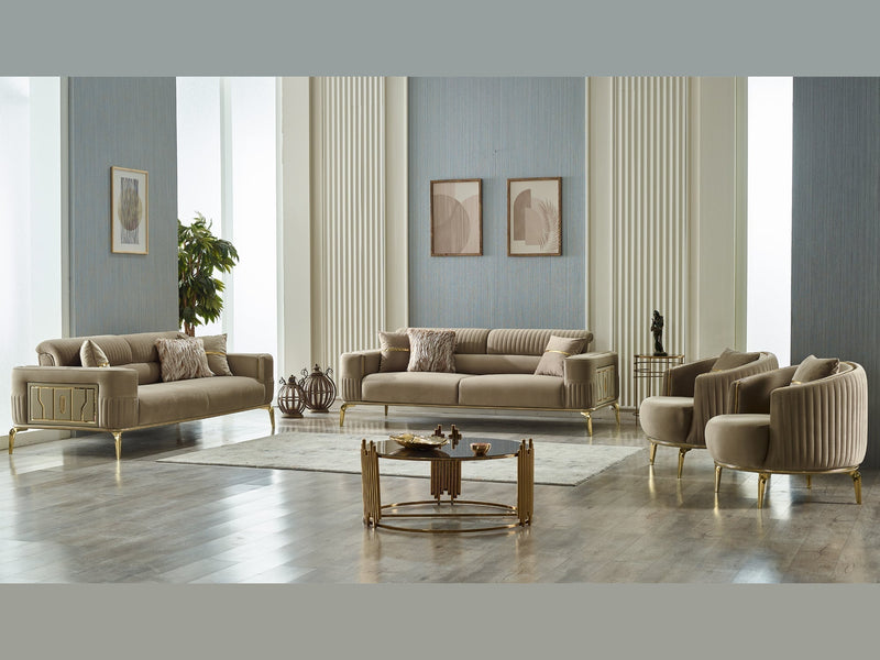 Armoni 90" Wide Square Arm Extendable Sofa - Sofas