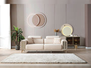 Armoni Elf 3-pieces (Sofa & Loveseat & Chair) Livingroom in Beige - 200-ELIF-ARM-A530-321