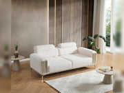 Armoni Elf 3-pieces (Sofa & Loveseat & Chair) Livingroom in Beige - 200-ELIF-ARM-A530-321