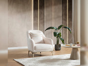 Armoni Elf 3-pieces (Sofa & Loveseat & Chair) Livingroom in White - 200-ELIF-ARM-A534-321