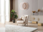 Armoni Elf Chair in Beige - 200-ELIF-ARM-A530-B