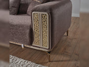 Armoni Elf Convertible Loveseat in White - 200-ELIF-ARM-A534-2