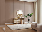Armoni Elf Dresser With Mirror & Ottoman - 200-ELIF-ARM-A531-DR