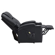 Armstrong Faux Leather Power Lift Massage Recliner Espresso - 609475P