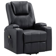Armstrong Faux Leather Power Lift Massage Recliner Espresso - 609475P