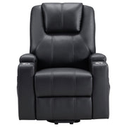 Armstrong Faux Leather Power Lift Massage Recliner Espresso - 609475P