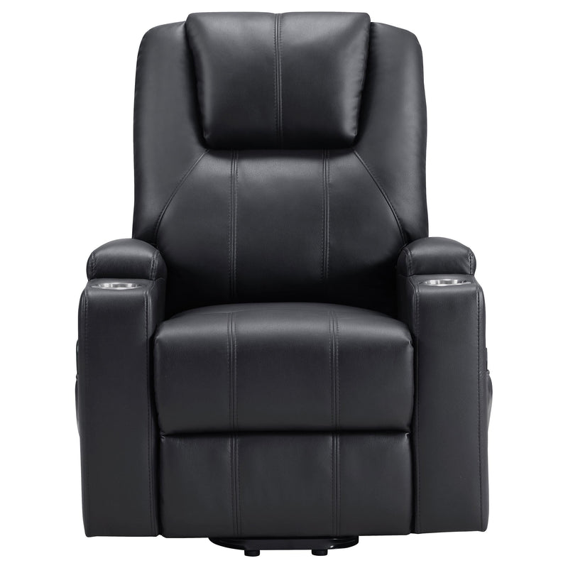 Armstrong Faux Leather Power Lift Massage Recliner Espresso - 609475P