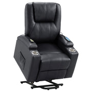 Armstrong Faux Leather Power Lift Massage Recliner Espresso - 609475P