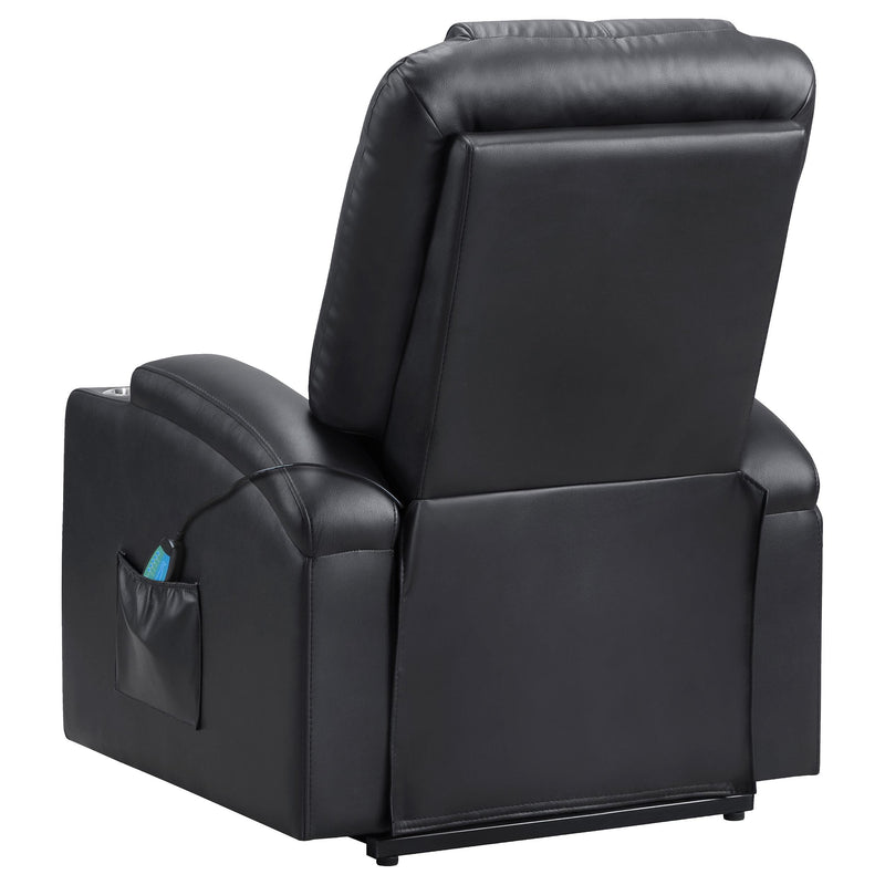 Armstrong Faux Leather Power Lift Massage Recliner Espresso - 609475P