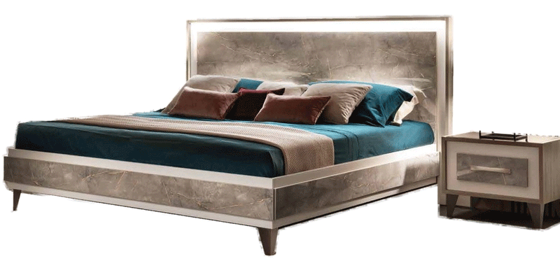 Arredoambra Bed By Arredoclassic Queen - Lara Furniture