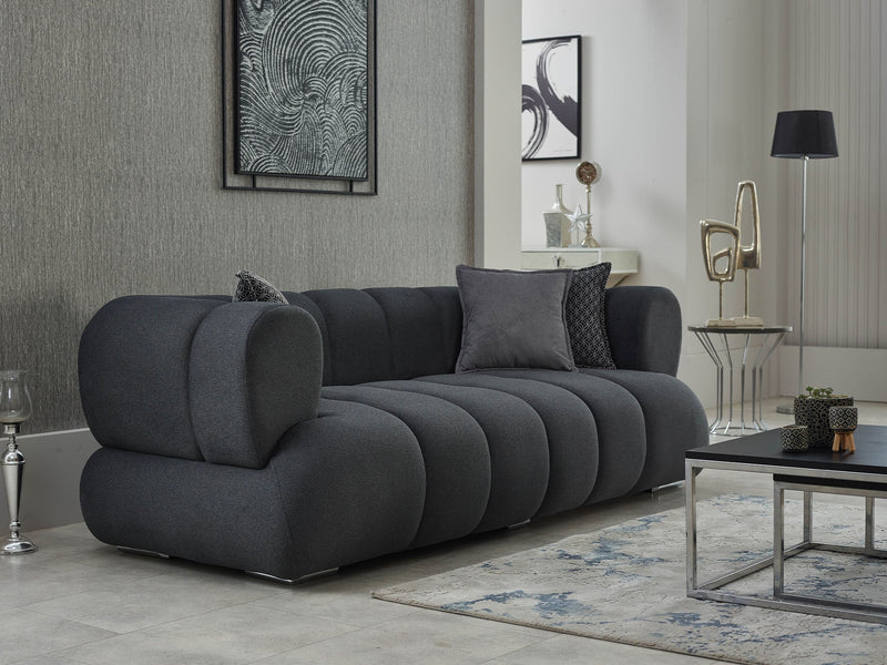 Arthur Stationary Sofa in Black - 200-SIM-ART-ERATO16-3