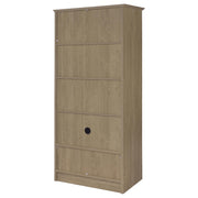 Arvida 2-door Bedroom Wardrobe Storage Cabinet Armoire Latte - 950443