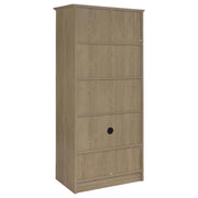 Arvida 2-door Bedroom Wardrobe Storage Cabinet Armoire Latte - 950443