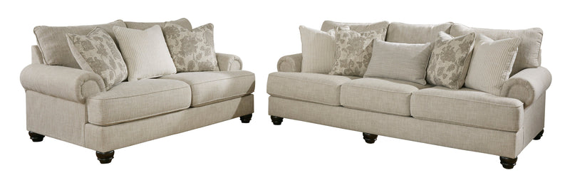 Asanti Fog Living Room Set - Lara FurnitureLiving Room Set