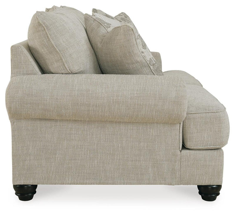 Asanti Fog Loveseat and Ottoman - 13201U5