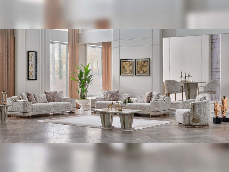 Asel Chair in Cream - 200-SAN-ASE-CRE-B