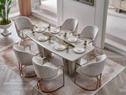 Asel Dining Table - 200-SAN-ASE-DT-6
