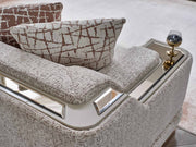 Asel Stationary Sofa in Cream - 200-SAN-ASE-CRE-3