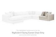 Ashbourne Estate Snowstone Right-Arm Facing Corner Chair - PC6600465