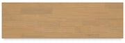 Ashbryn Queen Panel Storage Bed, Dresser and 2 Nightstands in White/Natural - PKG016962