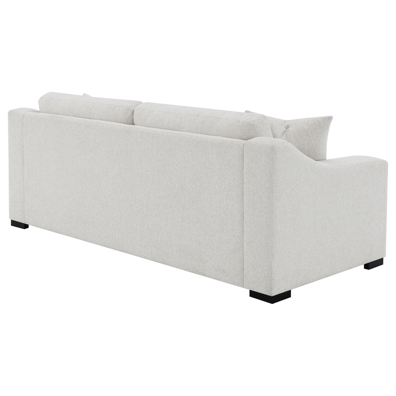 Ashlyn 2-piece Upholstered Track Arm Sofa Set Sand - 552091-S2